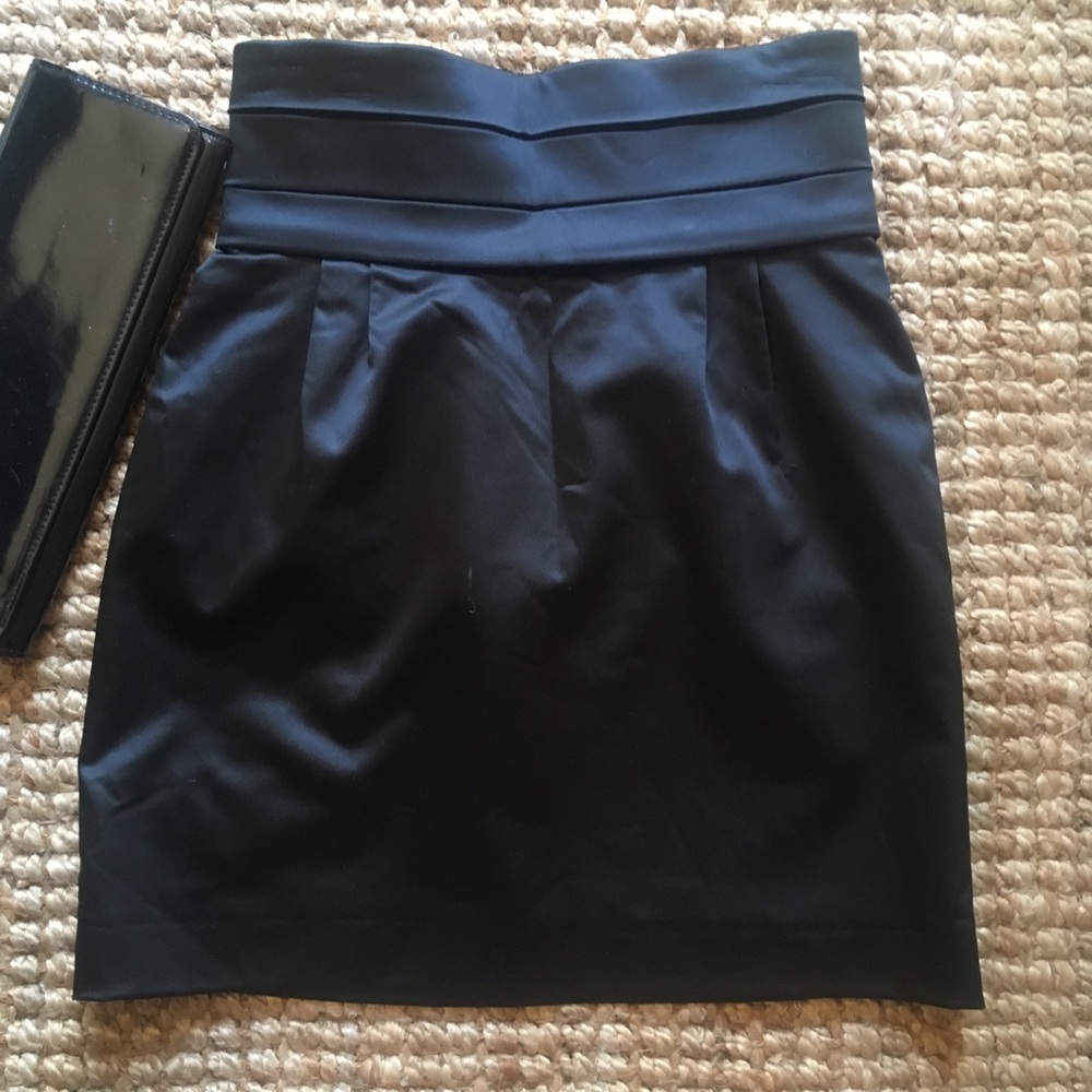 D&G Black mini skirt